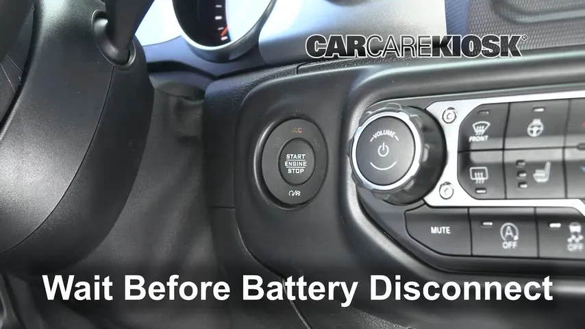 2020 Jeep Gladiator Overland 3.6L V6 Battery Replace